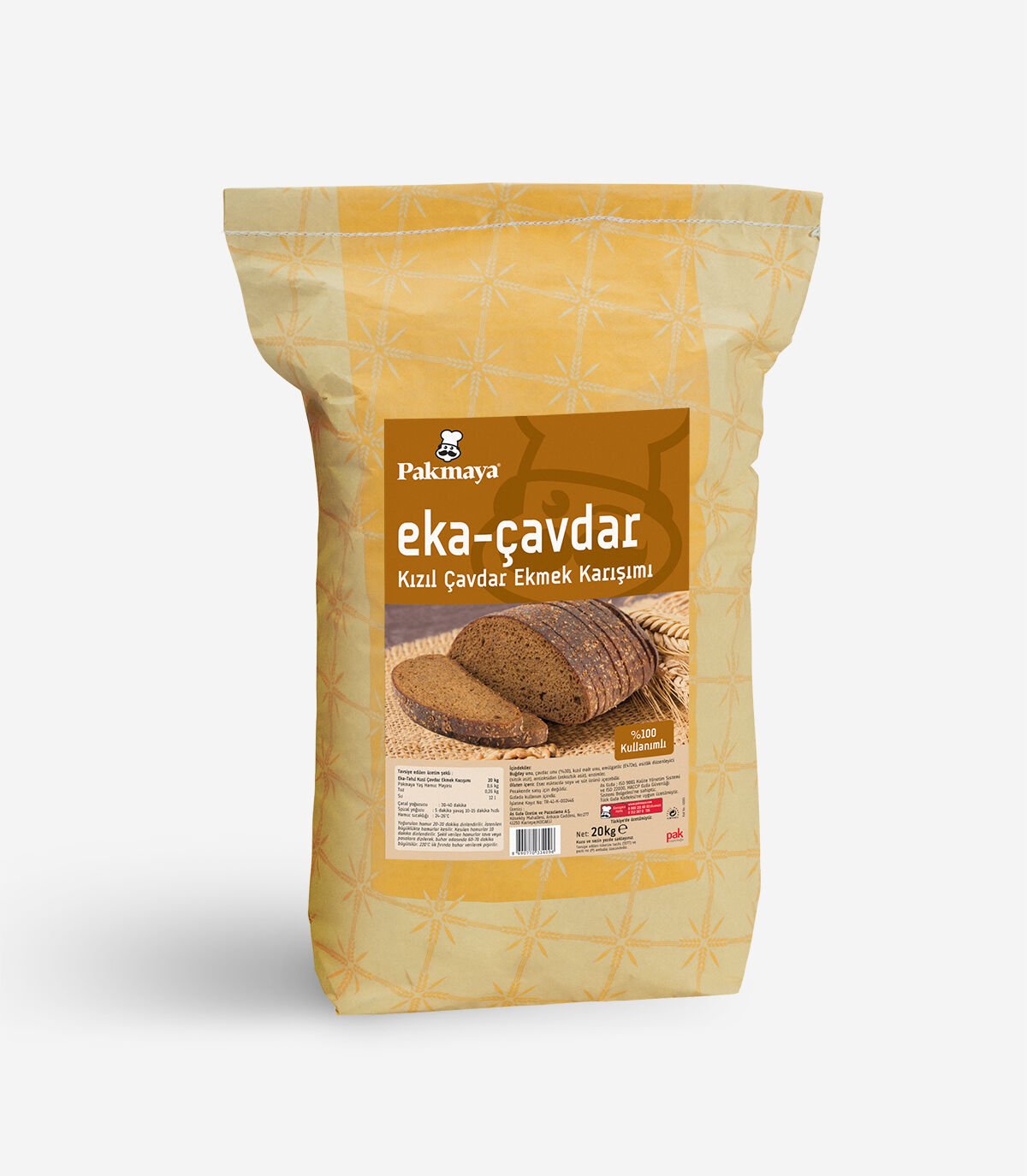 Kızıl Çavdar Ekmek Karışımı (20 kg)