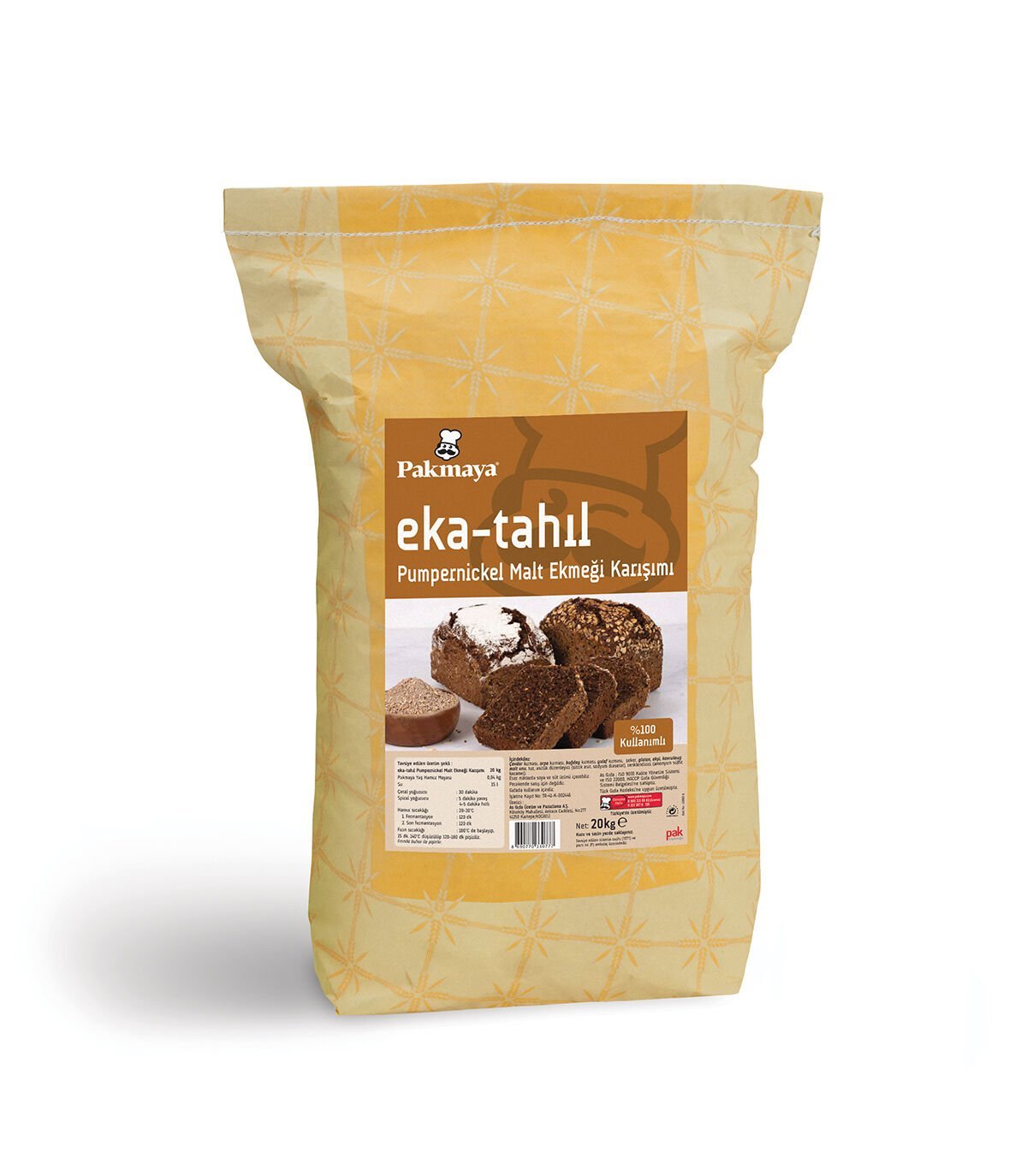 Tahıl Pumpernickel Ekmeği Karışımı (20 kg)