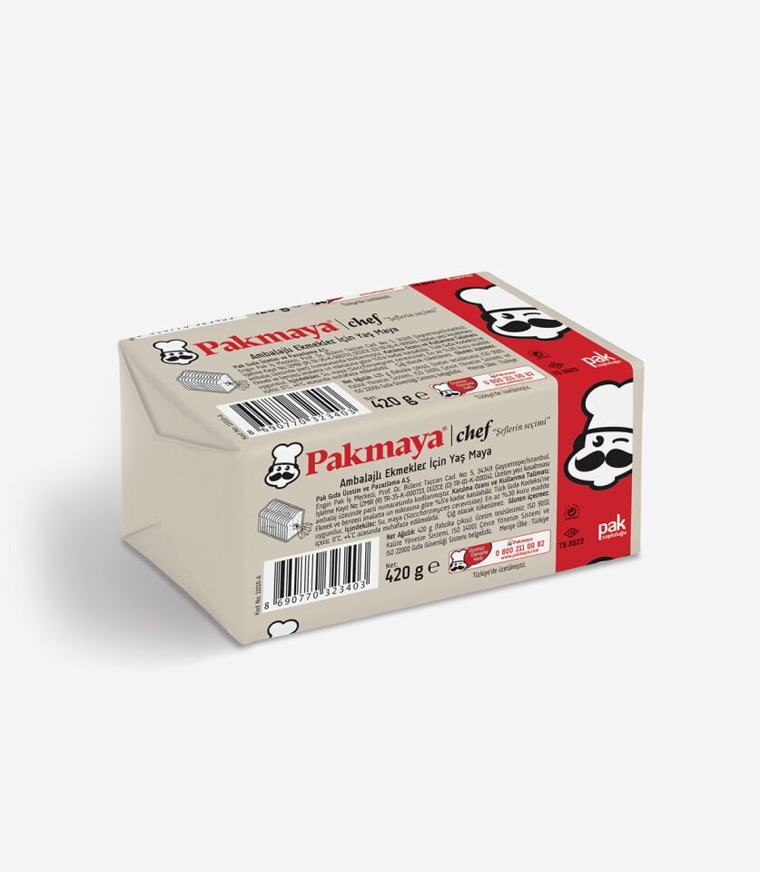 Ambalajlı Ekmekler İçin Yaş Maya(420 g)