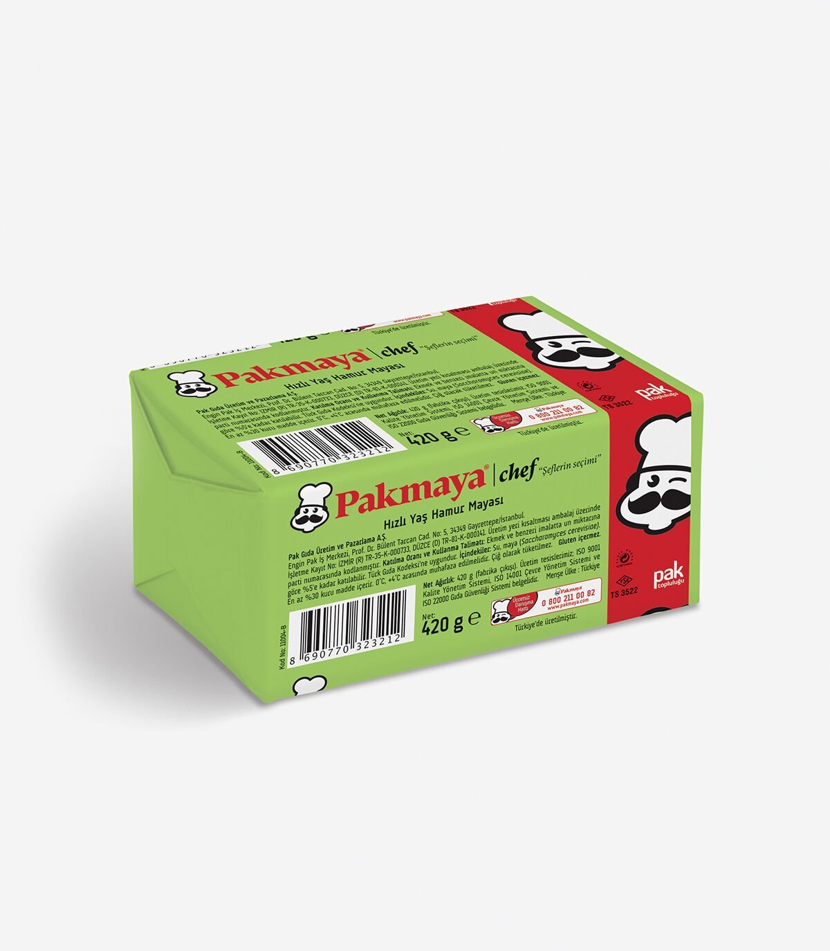 Hızlı Yaş Hamur Mayası(420 g)