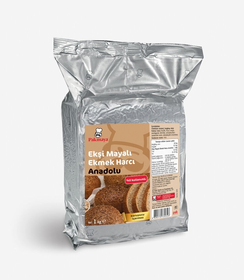 Ekşi Mayalı Ekmek Harcı Anadolu(1 kg)