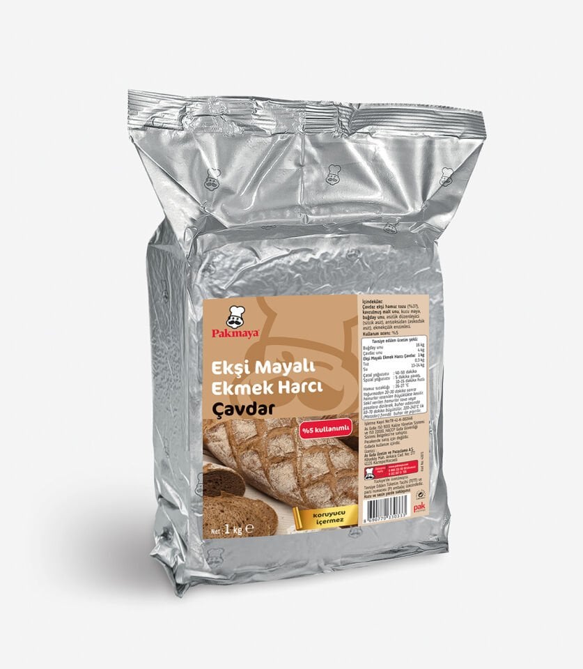 Ekşi Mayalı Ekmek Harcı Çavdar (1 kg)
