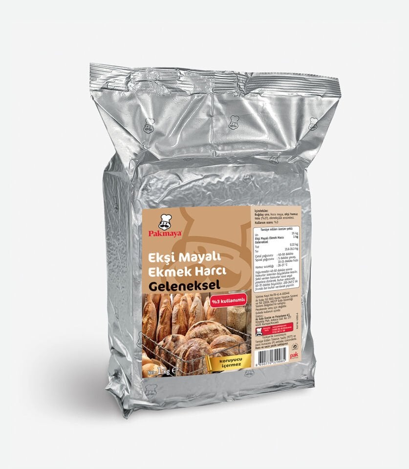 Ekşi Mayalı Ekmek Harcı Geleneksel (1 kg)