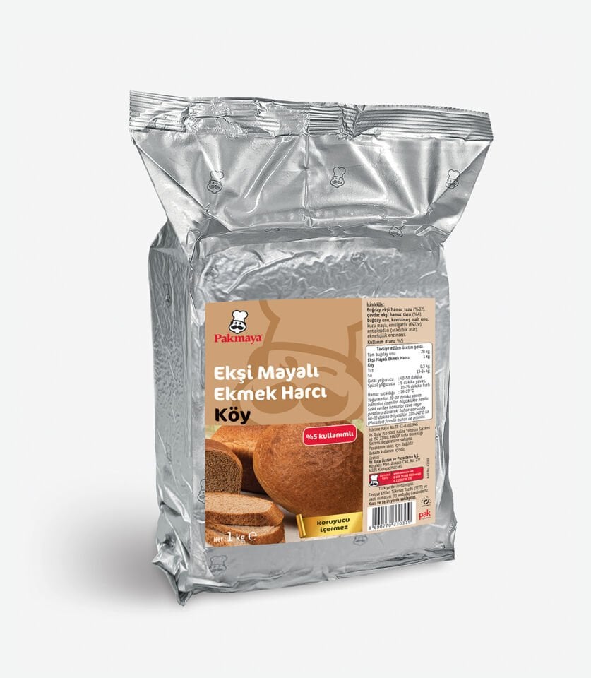 Ekşi Mayalı Ekmek Harcı Köy Ekmeği (1 kg)