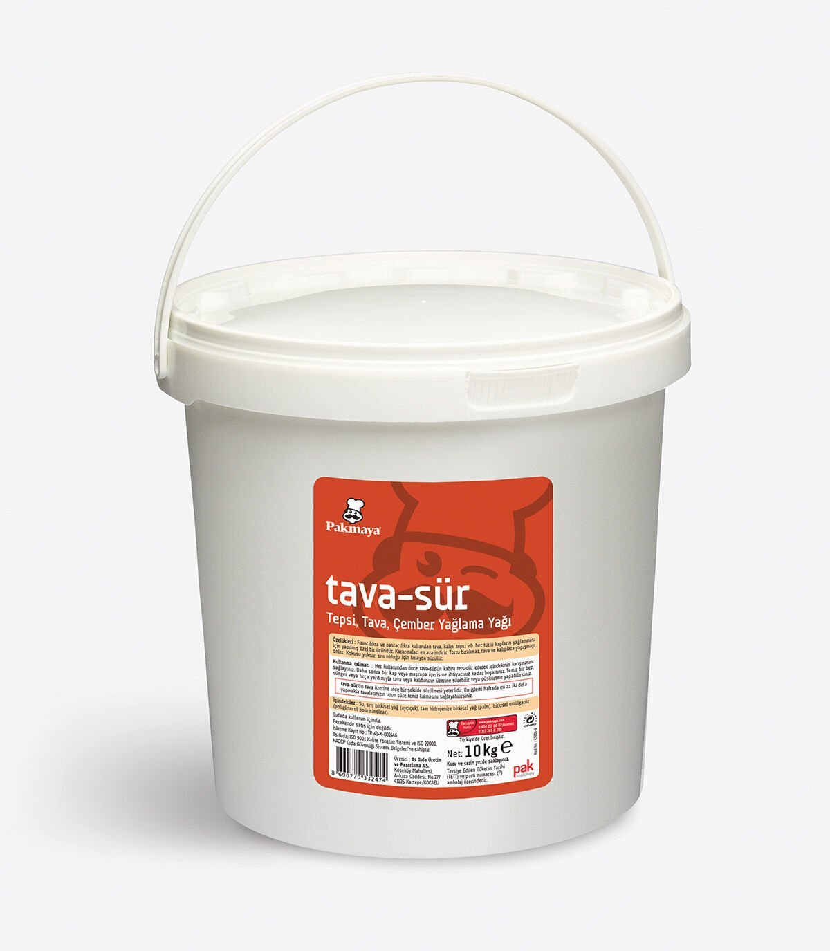 Tava-Sür Yağlama Yağı (10 kg)