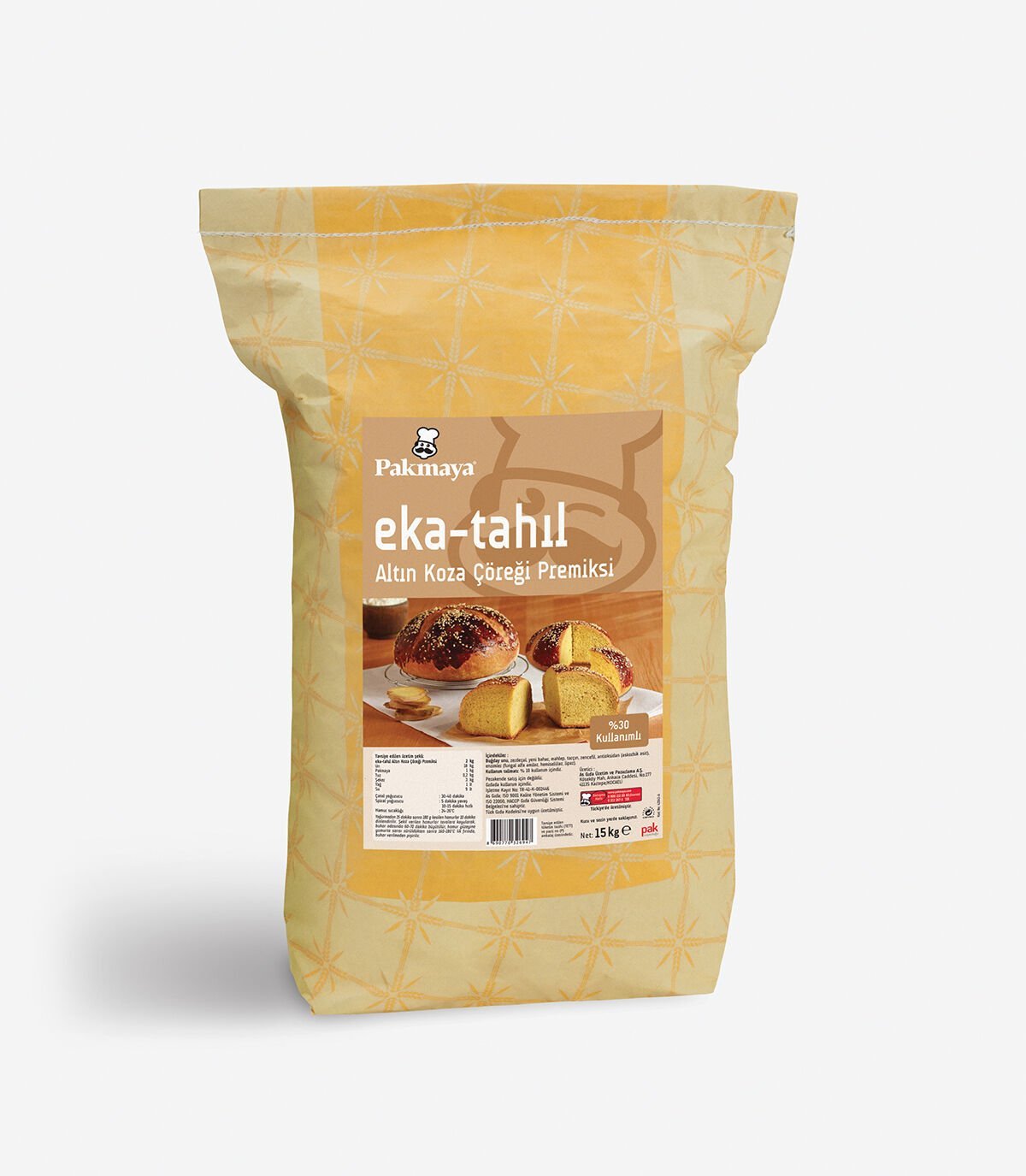 Eka-Tahıl Altın Koza Çöreği Premiksi (15 kg)