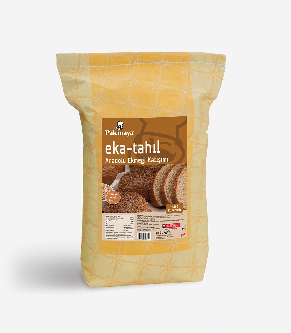 Eka-Tahıl Anadolu Ekmeği Karışımı (20 kg)