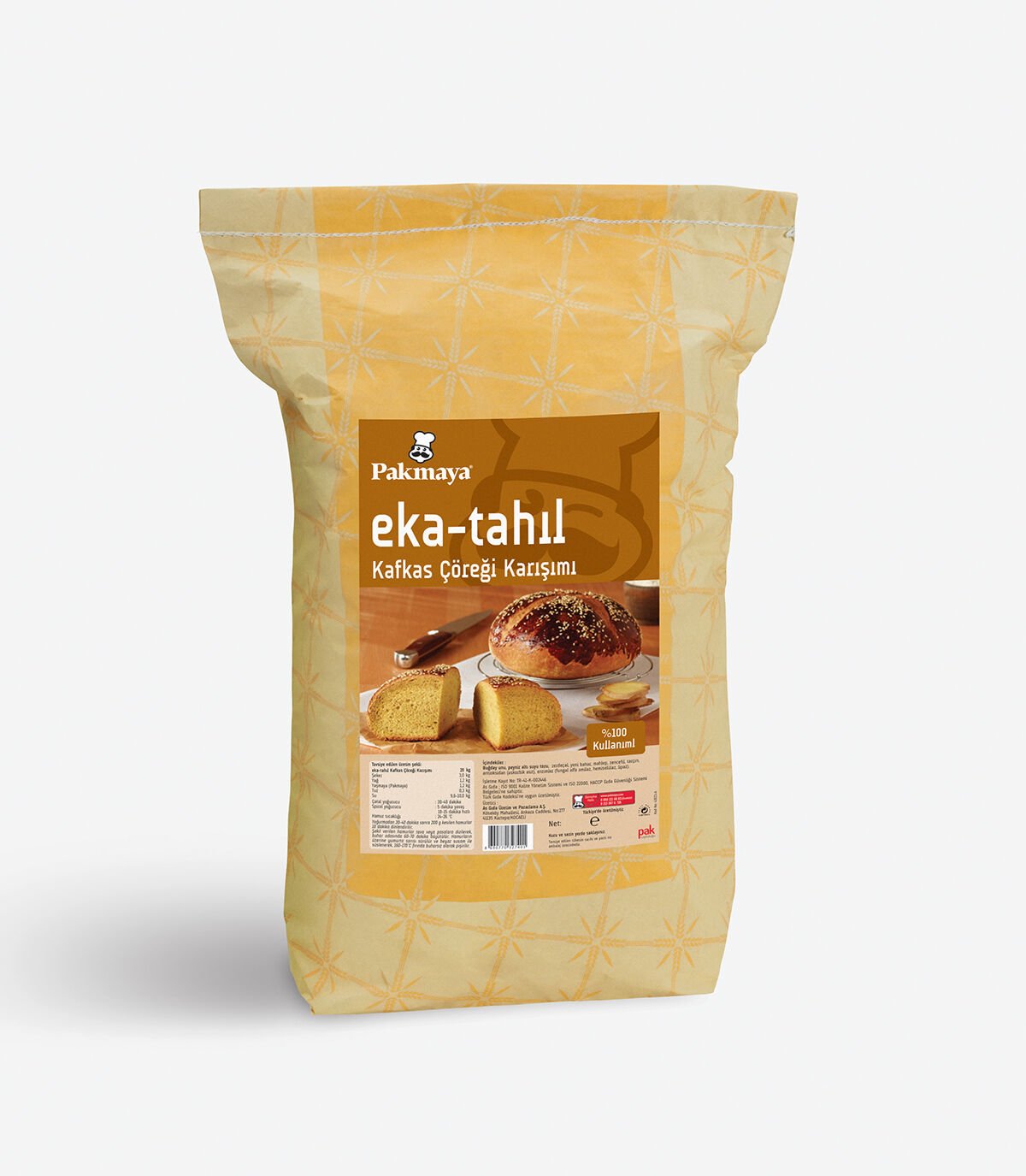 Eka-Tahıl Kafkas Çöreği Karışımı (20 kg)