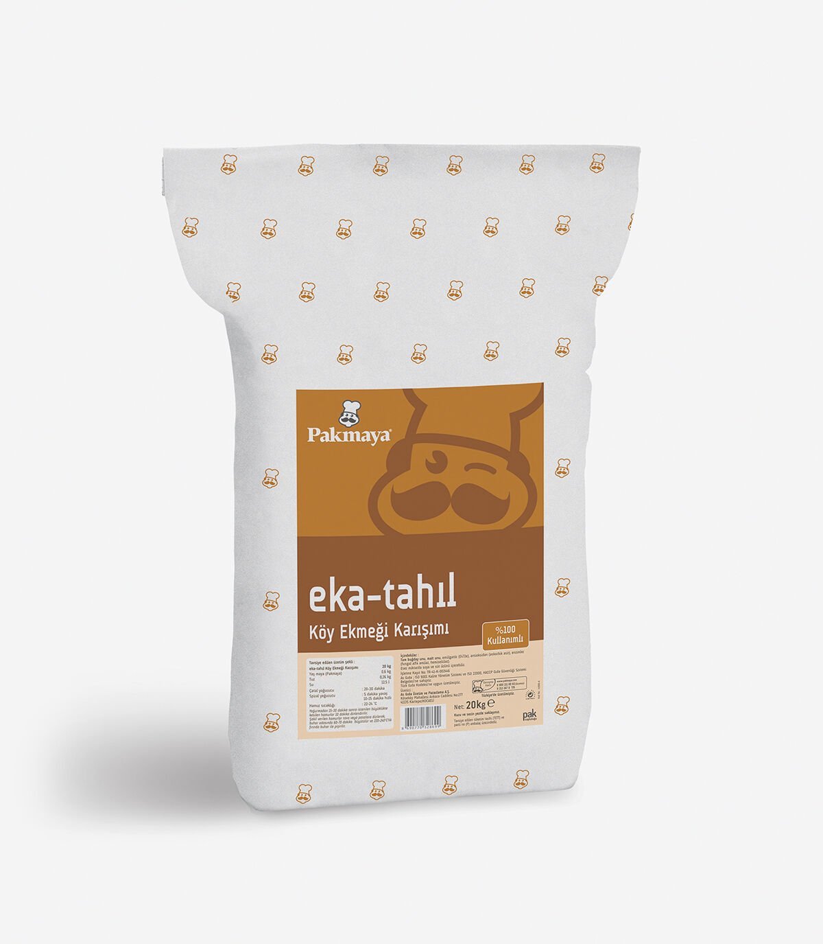 Eka-Tahıl Köy Ekmeği Karışımı (20 kg)