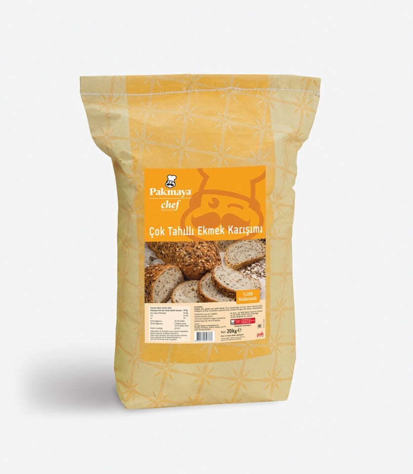 Çok Tahıllı Ekmek Karışımı (20 kg)